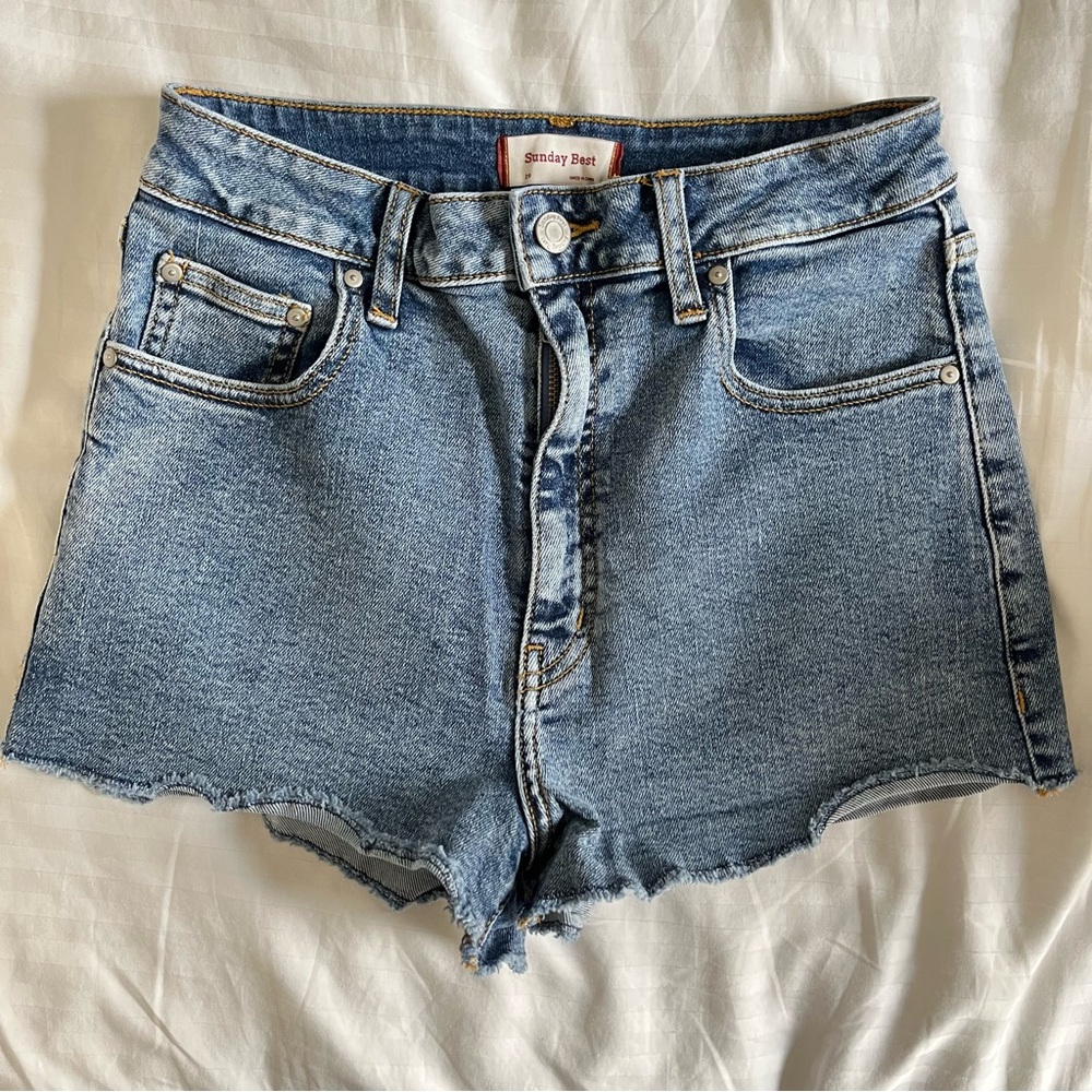 ARITZIA - Sunday Best Denim Shorts